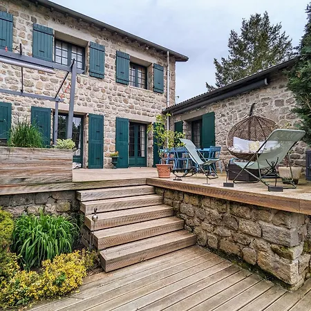 Sejournez En Ferme Avec Piscine, Tennis, Chevaux Et Parking Securise 3* Saint-Romain-Lachalm
